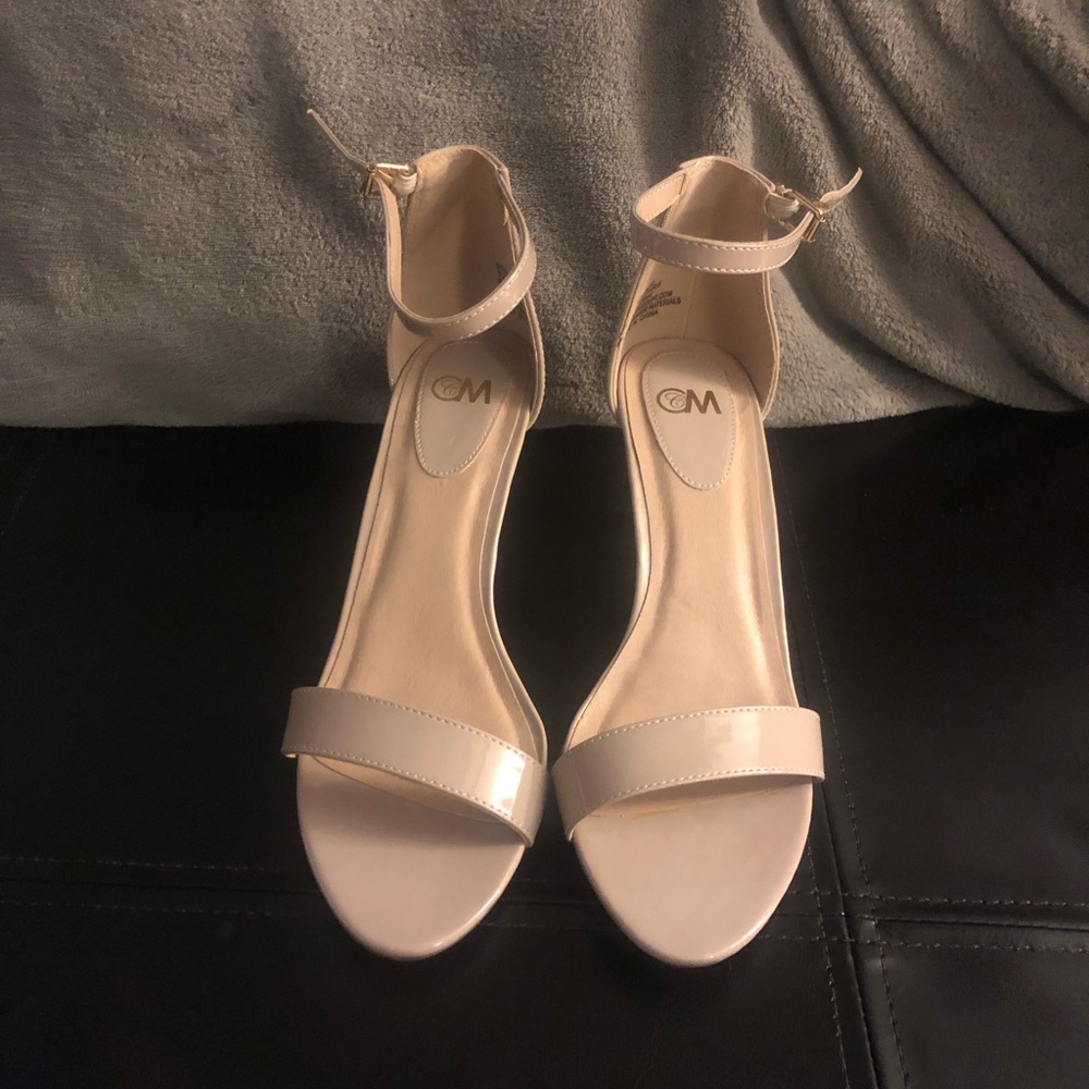 Ankle Strap Short Heels